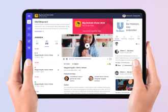 design UI UX for your admin panel, web apps, dashboard, and software