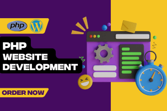 be your professional PHP laravel react developer and custom websites