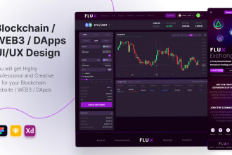 design blockchain, web3, dapps web design