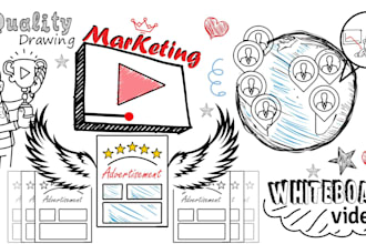 create for you marketing white board animation