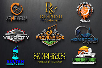 do timeless 3d business logo design