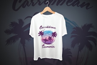 create unique tshirt design for you