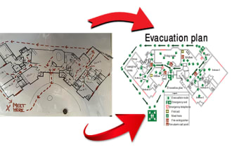 create fire emergency evacuation plan for your organization