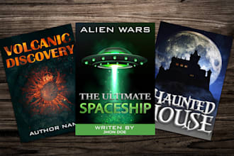 design ebook cover,kdp cover,amazon kindle book cover,audiobook, acx, audible