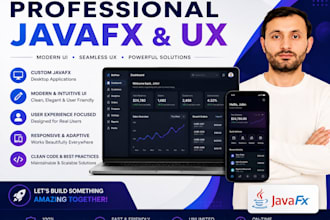 create the best javafx UI and UX and design