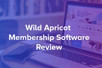 build a wild apricot website, membership and event management
