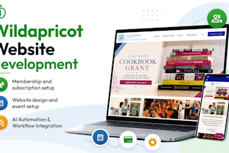 build your wild apricot membership website