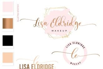 design your exclusive feminine signature logo with full branding kit today