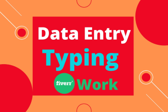 do manual typing, english typing, and  transcript to ms word