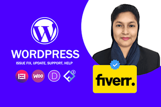 fix wordpress, woocommerce issues, bugs and errors or do customization