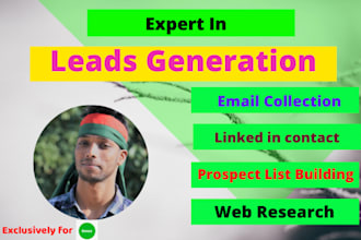 do authentic lead generation manually