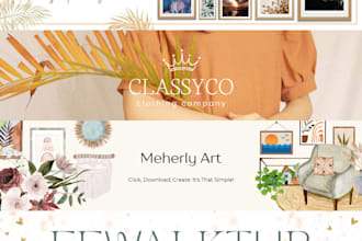 do etsy shop banner and logo, etsy shop kits to help start your shop perfectly
