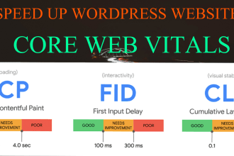 do speed up wordpress website optimization and google page core web vitals