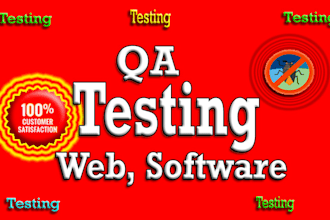 test website software mobile apps and write test case