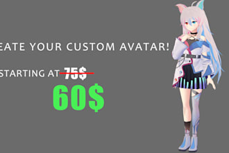 do a custom vrchat avatar