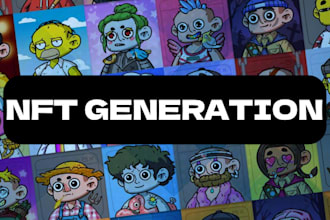 generate nft collection using your own art