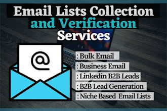 provide your niche targeted mail list for business
