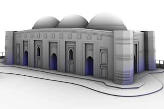 make detailed 3d models in rhinoceros and sketchup
