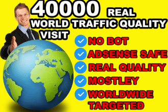 drive unlimited world targeted website traffic and visitors