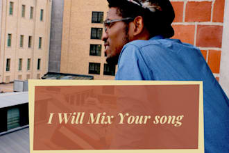 mix and edit your song