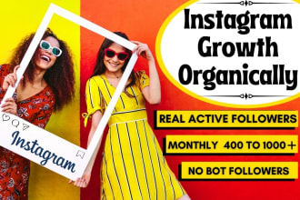 be your expert in fast organic instagram growth for real followers