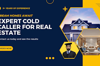 be your real estate cold caller and appointment setter USA