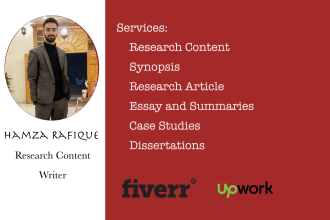 do medical research and biological science article writing