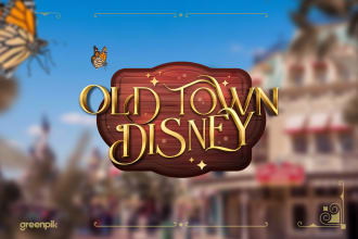 design a fantasy, whimsical and disney style for novel title and logo