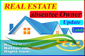 provide real estate absentee owner leads in 24 hours
