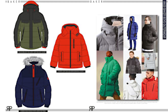 create detailed and  tech packs and trend presentations