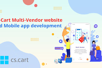 develop a cs cart multivendor website