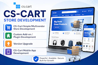 develop a cs cart multivendor website