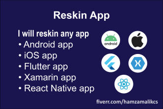 reskin, customize and setup codecanyon flutter and android apps