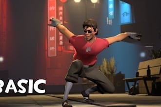 create a professional sfm poster for you