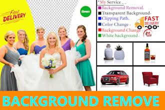 500 images background removal job fast delivery