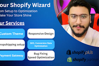 fix shopify bugs, errors, custom styling, store development