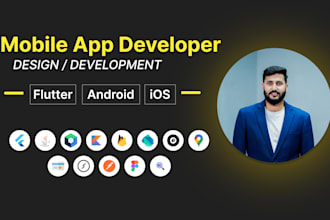 do flutter, android, crossplatform mobile app development