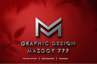 modern logo designing using illustrator and photoshop