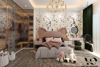 design your space area, also interior  in 3ds max