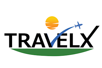 create travel logo design for travel agency tourism website blog
