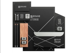 design business card and stationary items