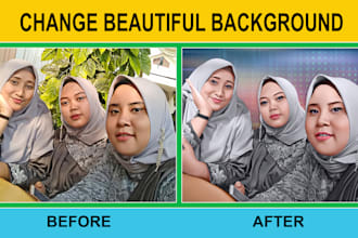 remove or change any background professionally