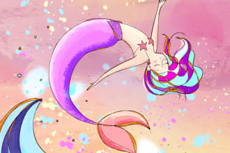 draw a children book illustration in my whimsical style