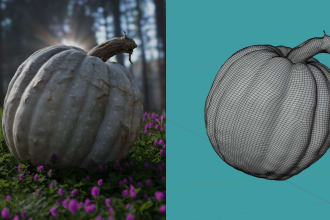 process and 3d scan objects