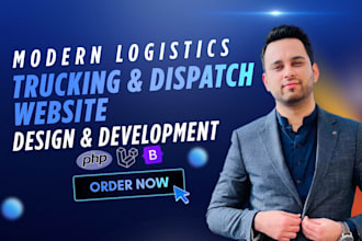develop trucking, logistics management and brokerage website