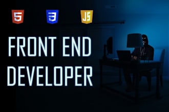be your awesome front end web developer