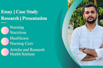 handle healthcare, nursing, and pharmacy essays and articles