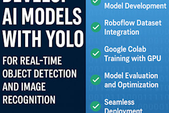 develop ai models with yolo for object detection and image recognition