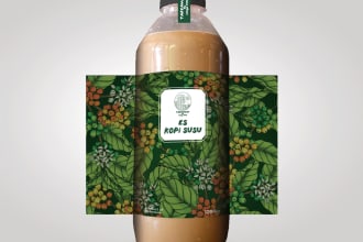 design label and sticker