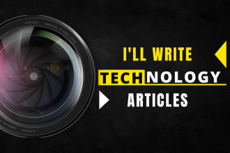 write engaging tech articles and blogs for your technology website